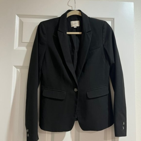 LOFT Black Blazer - Picture 1 of 3